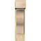 Ekena Millwork Funston Block Rough Sawn Bracket w/ Offset Brace, Douglas Fir, 8"W x 20"D x 32"H BKT0806X20X32FST05RDF - alternate 2